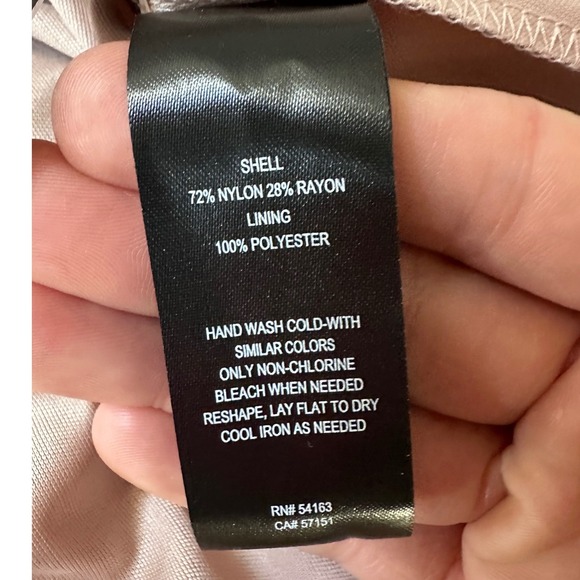 Jessica Howard Womens Cream Lace Lined A line Short Sleeve Dress Size 14 NWT - Picture 6 of 6